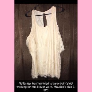 Maurice’s cold shoulder top